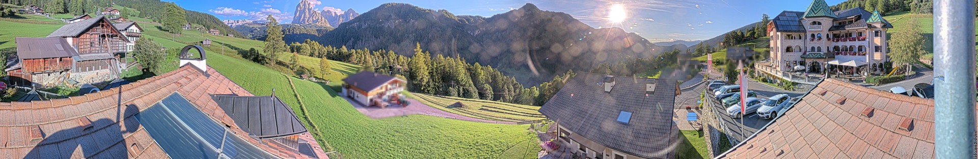 Archived image Webcam Panoramic view Ansitz Jakoberhof St. Ulrich