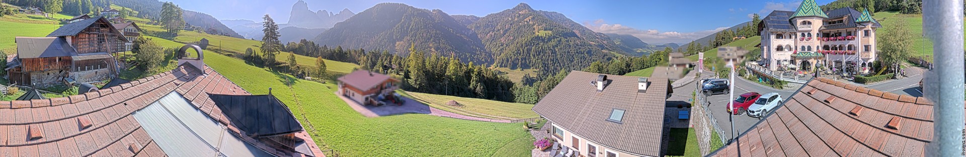 Archived image Webcam Panoramic view Ansitz Jakoberhof St. Ulrich
