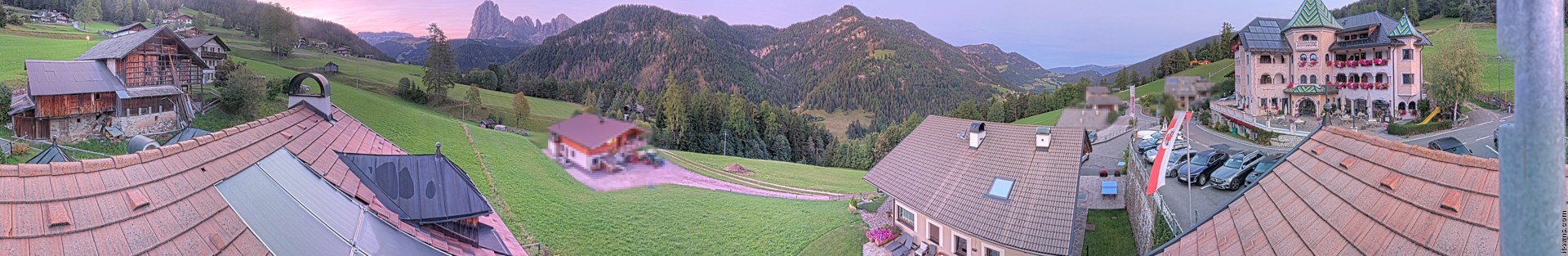 Archived image Webcam Panoramic view Ansitz Jakoberhof St. Ulrich