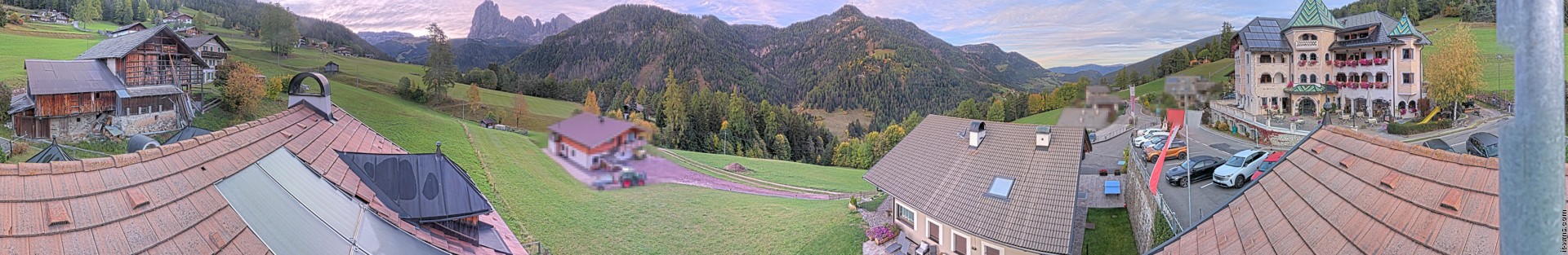 Archived image Webcam Panoramic view Ansitz Jakoberhof St. Ulrich