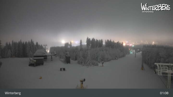 Archiv Foto Webcam Winterberg: Panorama-Aussicht am Bremberg