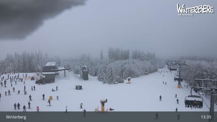 Archiv Foto Webcam Winterberg: Panorama-Aussicht am Bremberg