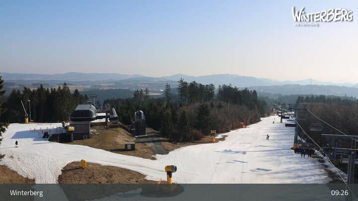 Archiv Foto Webcam Winterberg: Panorama-Aussicht am Bremberg