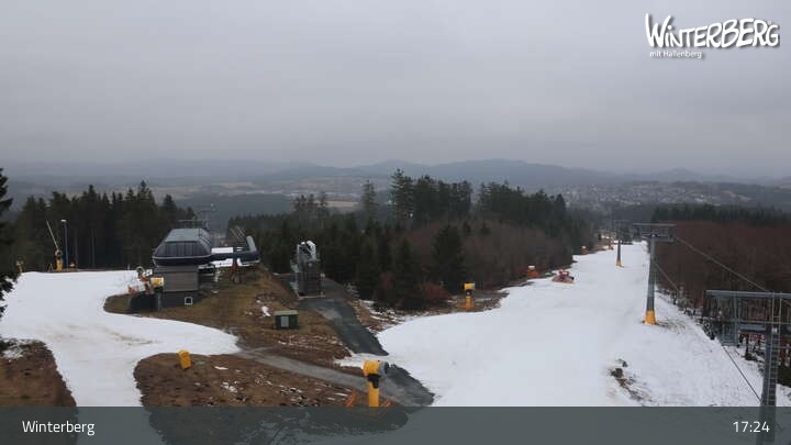 Archiv Foto Webcam Winterberg: Panorama-Aussicht am Bremberg