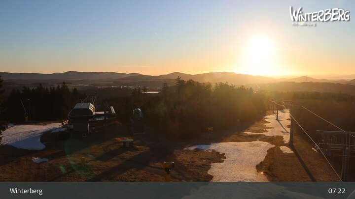 Archiv Foto Webcam Winterberg: Panorama-Aussicht am Bremberg