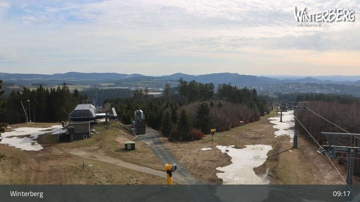 Archiv Foto Webcam Winterberg: Panorama-Aussicht am Bremberg