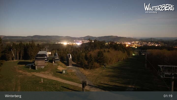 Archiv Foto Webcam Winterberg: Panorama-Aussicht am Bremberg