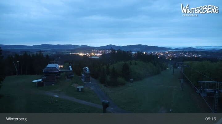 Archiv Foto Webcam Winterberg: Panorama-Aussicht am Bremberg