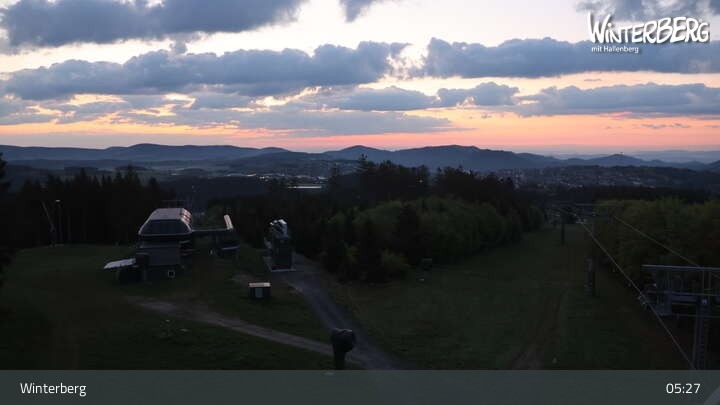 Archiv Foto Webcam Winterberg: Panorama-Aussicht am Bremberg
