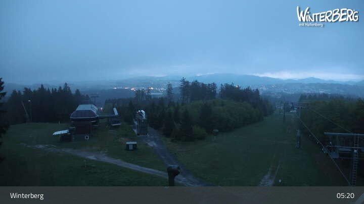 Archiv Foto Webcam Winterberg: Panorama-Aussicht am Bremberg