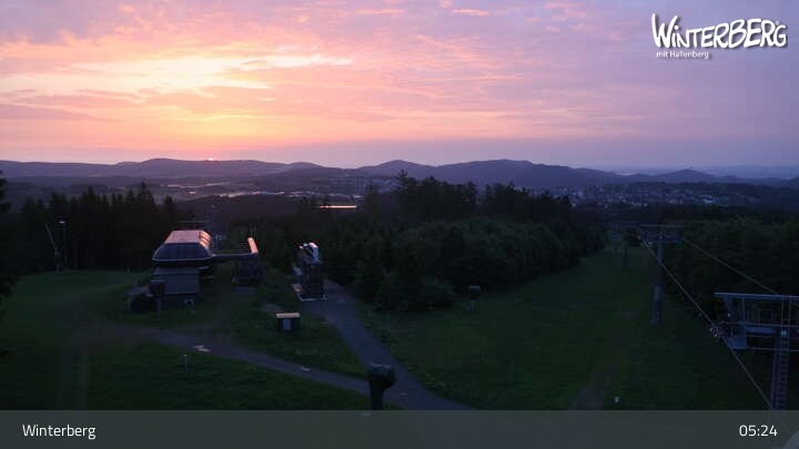 Archiv Foto Webcam Winterberg: Panorama-Aussicht am Bremberg
