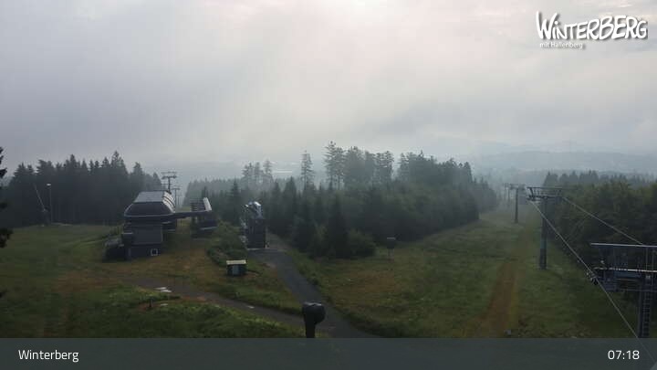 Archiv Foto Webcam Winterberg: Panorama-Aussicht am Bremberg