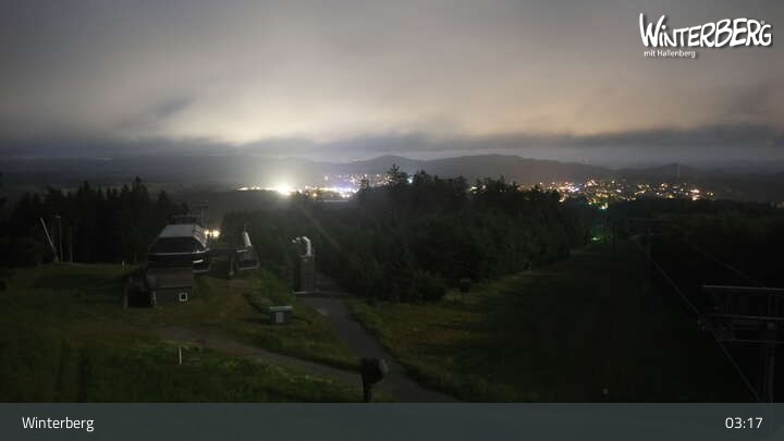 Archiv Foto Webcam Winterberg: Panorama-Aussicht am Bremberg
