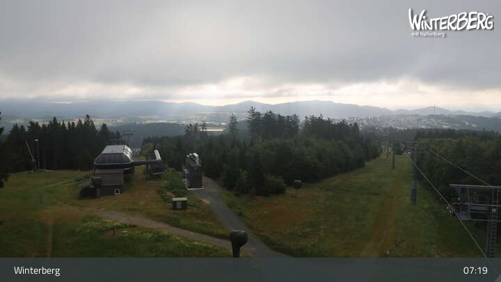 Archiv Foto Webcam Winterberg: Panorama-Aussicht am Bremberg