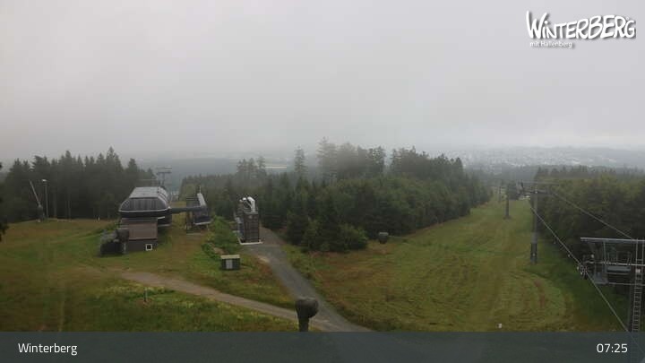 Archiv Foto Webcam Winterberg: Panorama-Aussicht am Bremberg