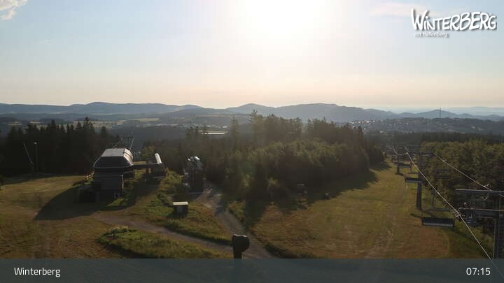 Archiv Foto Webcam Winterberg: Panorama-Aussicht am Bremberg