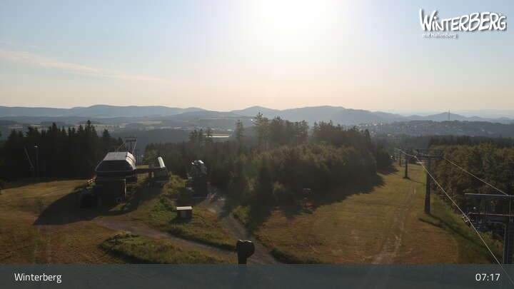 Archiv Foto Webcam Winterberg: Panorama-Aussicht am Bremberg