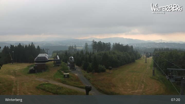 Archiv Foto Webcam Winterberg: Panorama-Aussicht am Bremberg