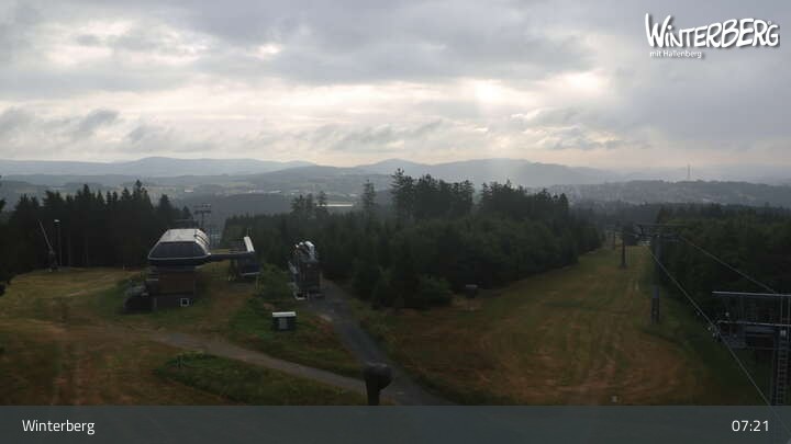 Archiv Foto Webcam Winterberg: Panorama-Aussicht am Bremberg