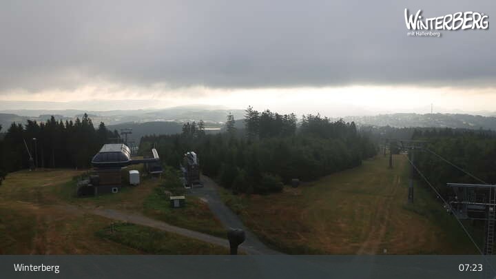 Archiv Foto Webcam Winterberg: Panorama-Aussicht am Bremberg