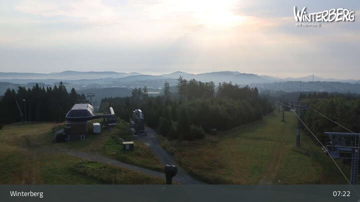 Archiv Foto Webcam Winterberg: Panorama-Aussicht am Bremberg