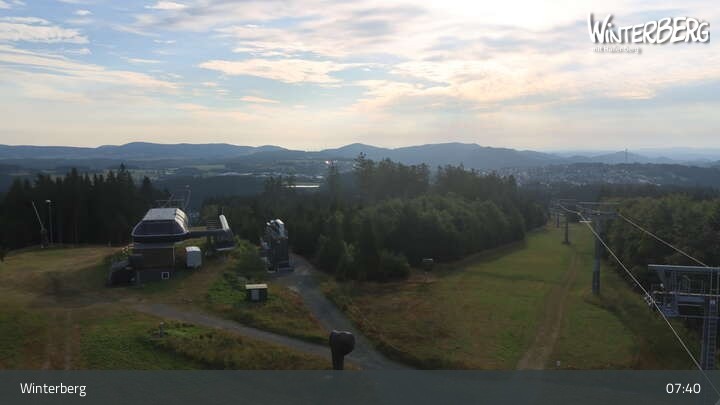 Archiv Foto Webcam Winterberg: Panorama-Aussicht am Bremberg