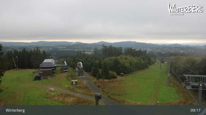 Archiv Foto Webcam Winterberg: Panorama-Aussicht am Bremberg