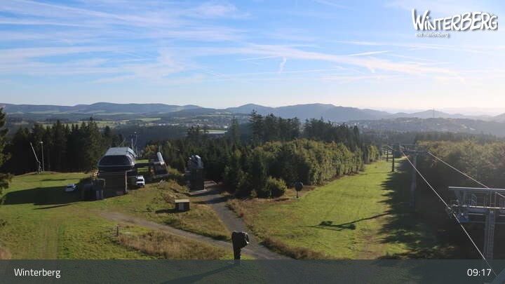 Archiv Foto Webcam Winterberg: Panorama-Aussicht am Bremberg