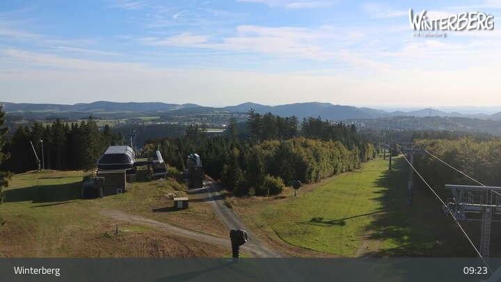 Archiv Foto Webcam Winterberg: Panorama-Aussicht am Bremberg