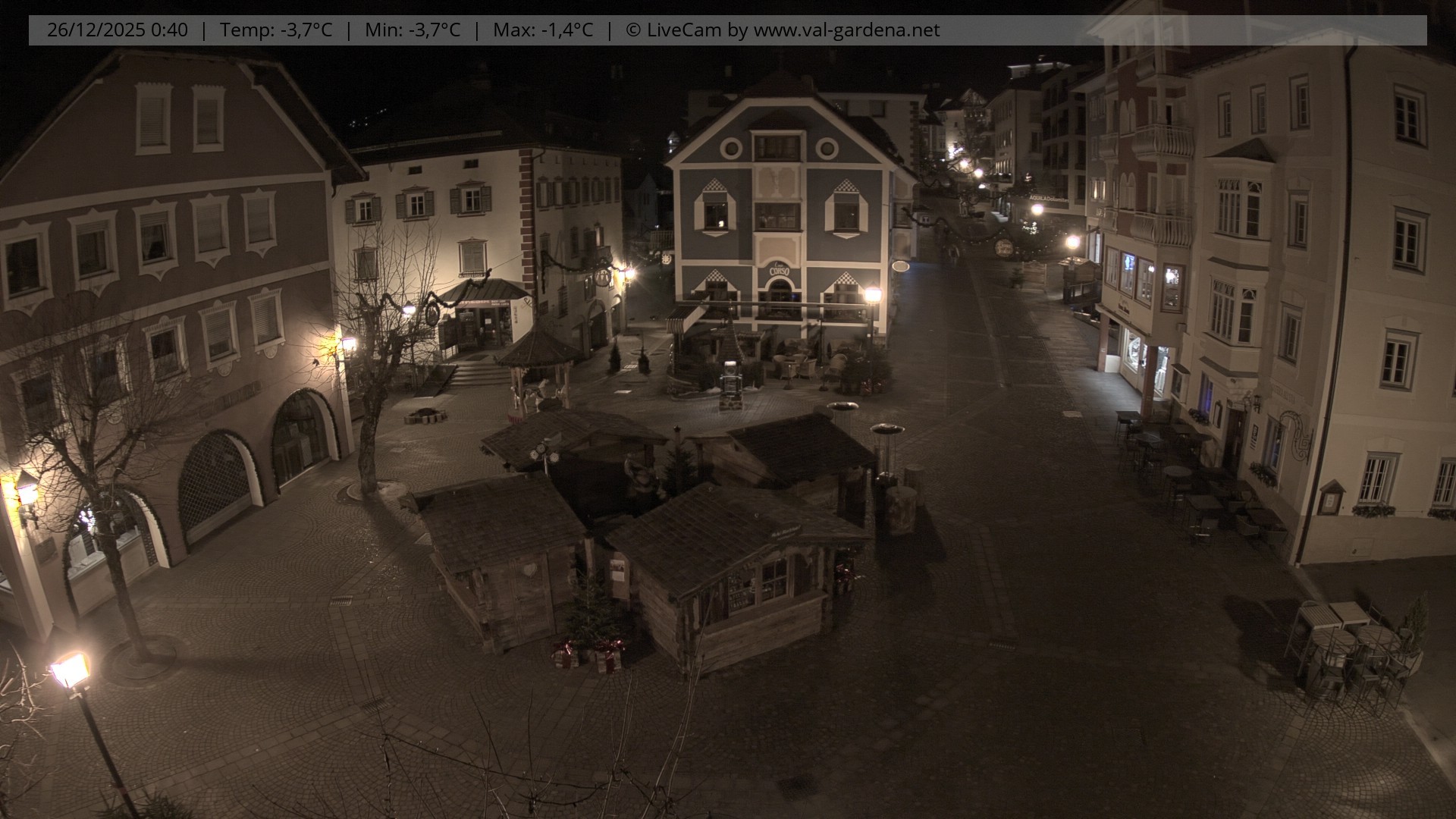 Archiv Foto Webcam St. Ulrich: Dorfzentrum