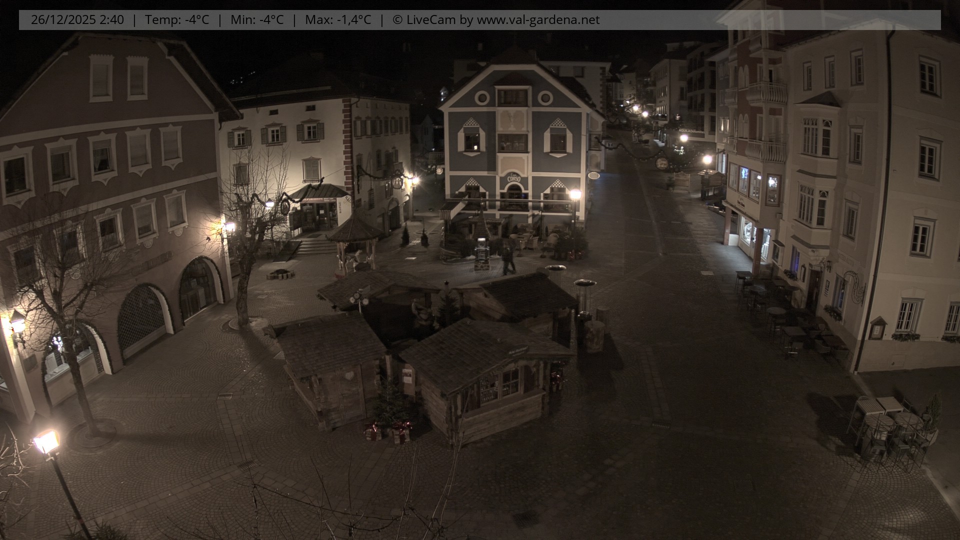 Archiv Foto Webcam St. Ulrich: Dorfzentrum