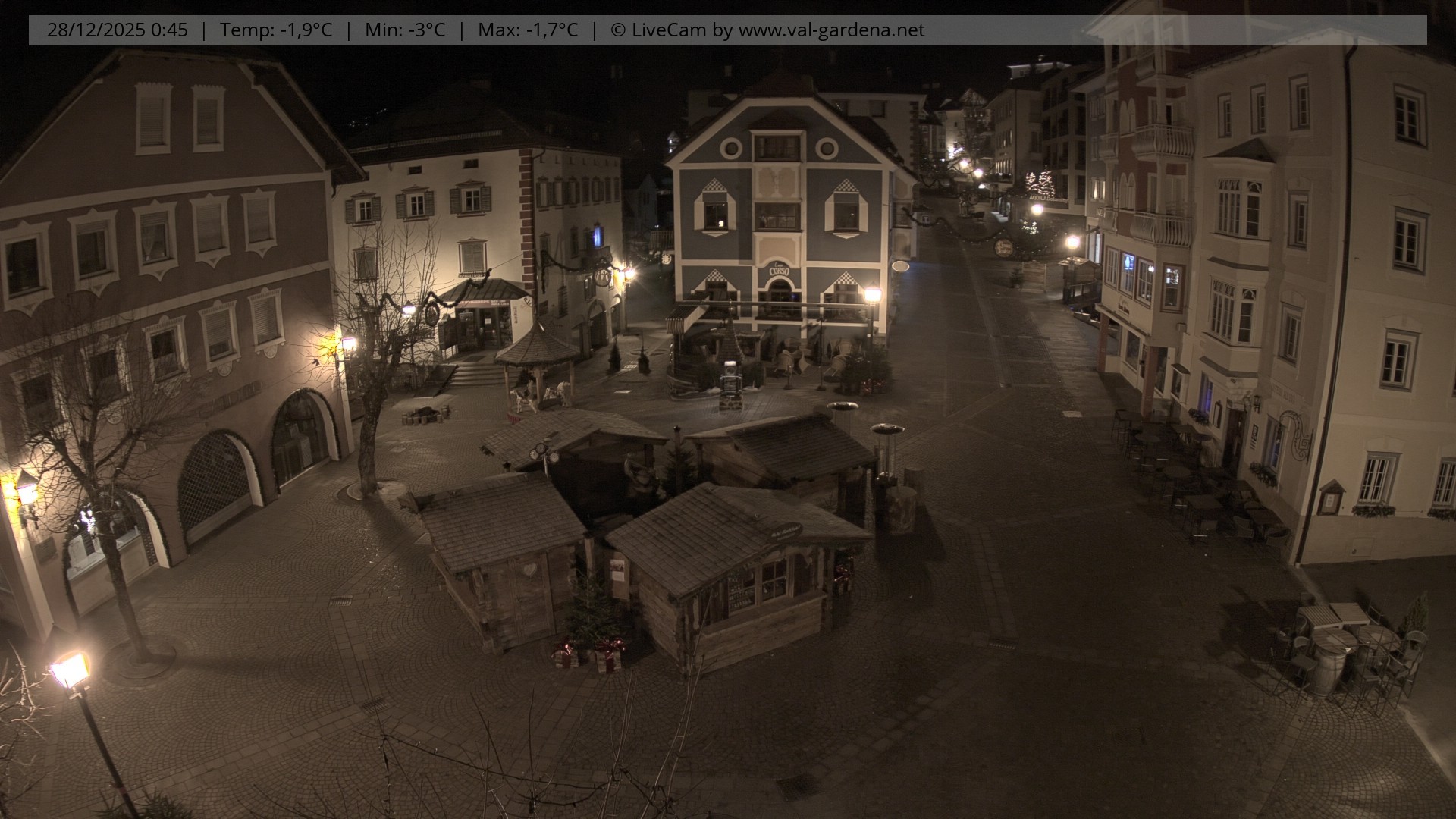 Archiv Foto Webcam St. Ulrich: Dorfzentrum