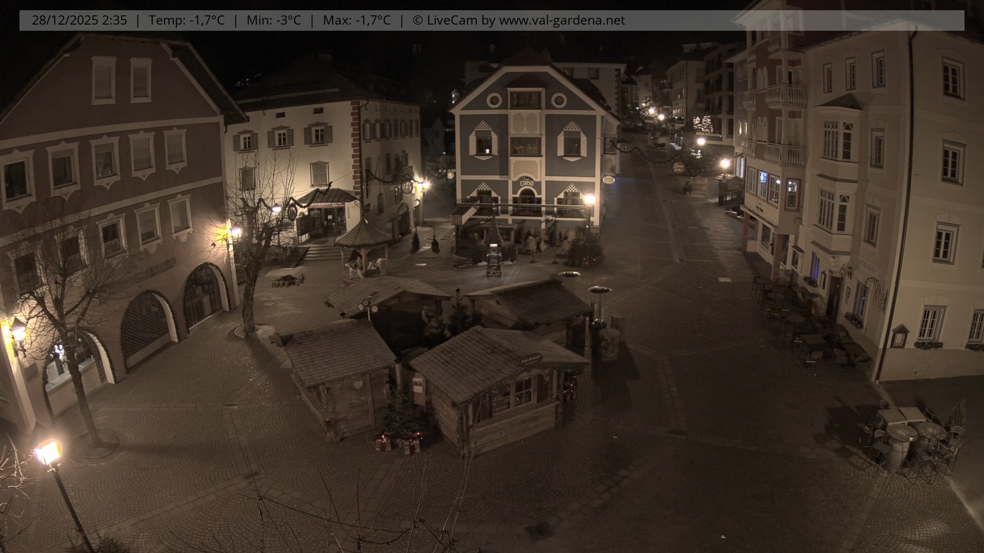 Archiv Foto Webcam St. Ulrich: Dorfzentrum