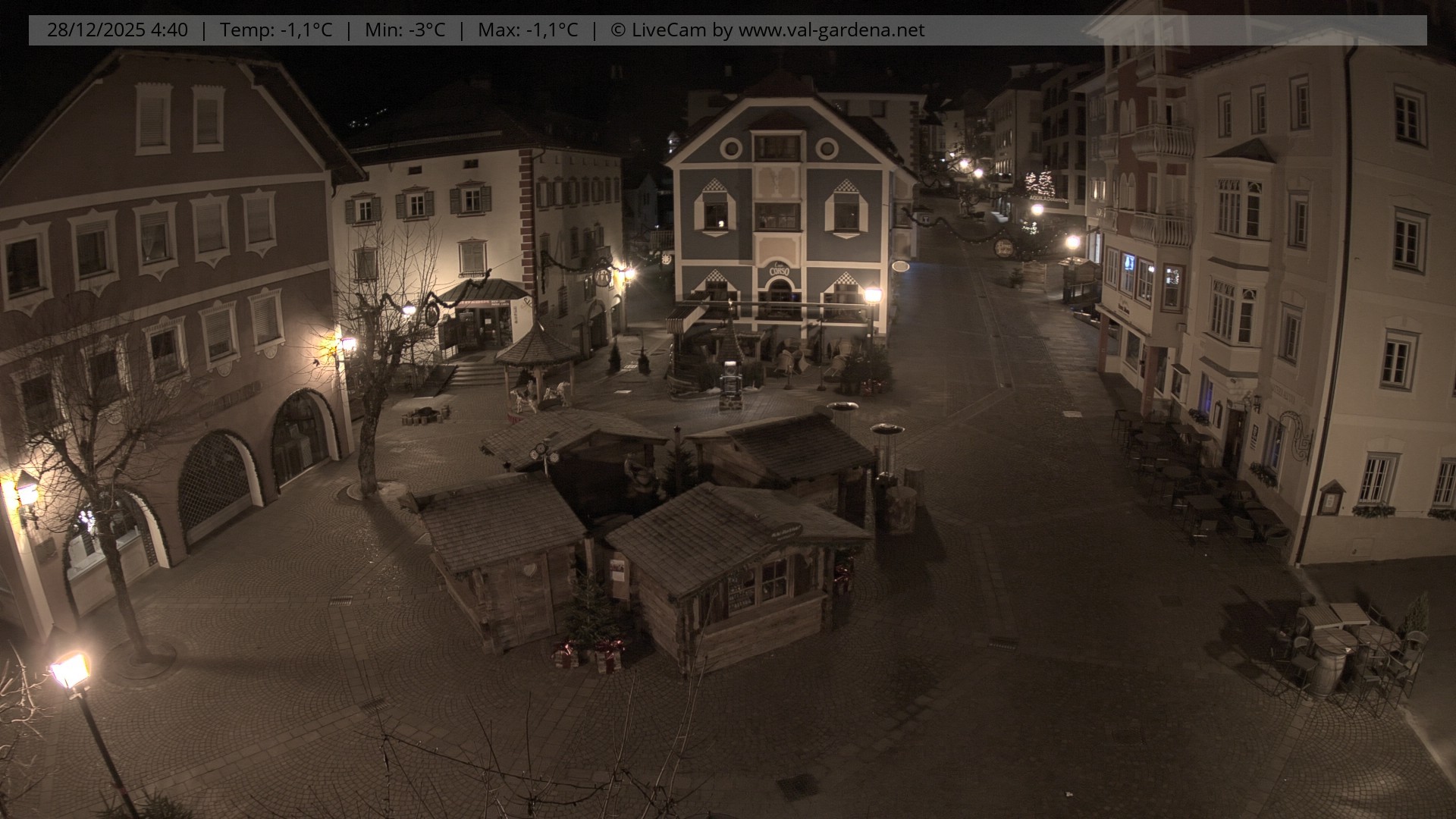 Archiv Foto Webcam St. Ulrich: Dorfzentrum