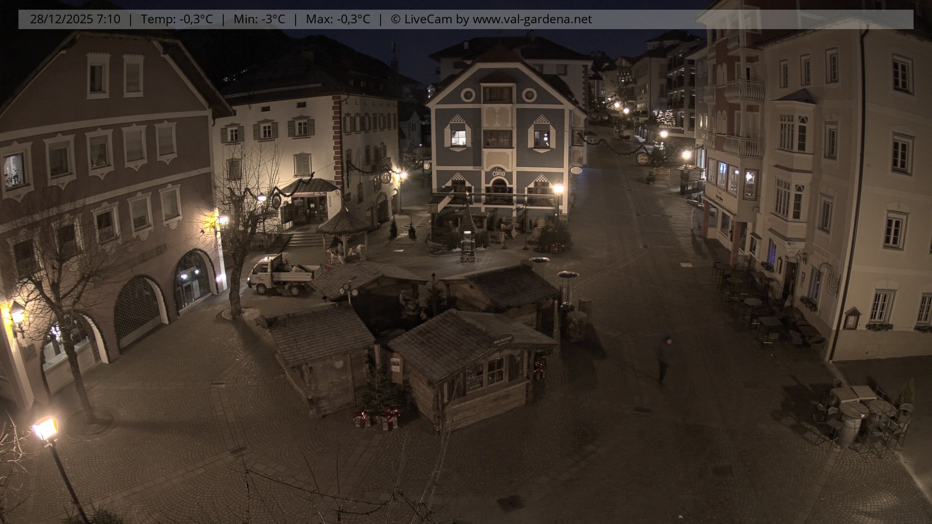 Archiv Foto Webcam St. Ulrich: Dorfzentrum
