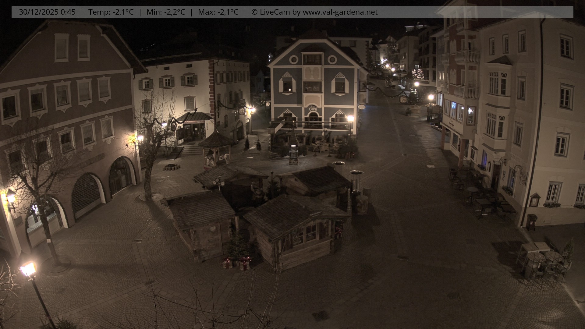 Archiv Foto Webcam St. Ulrich: Dorfzentrum