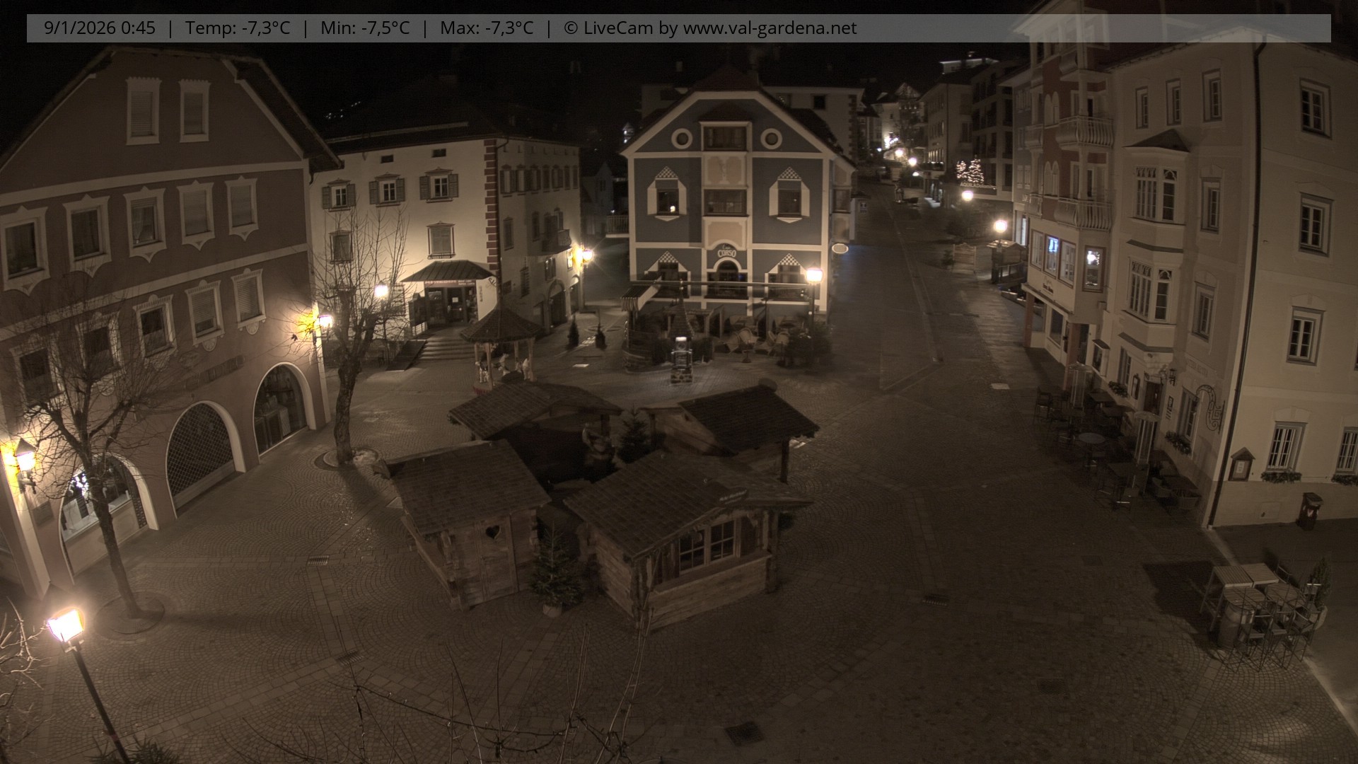 Archiv Foto Webcam St. Ulrich: Dorfzentrum