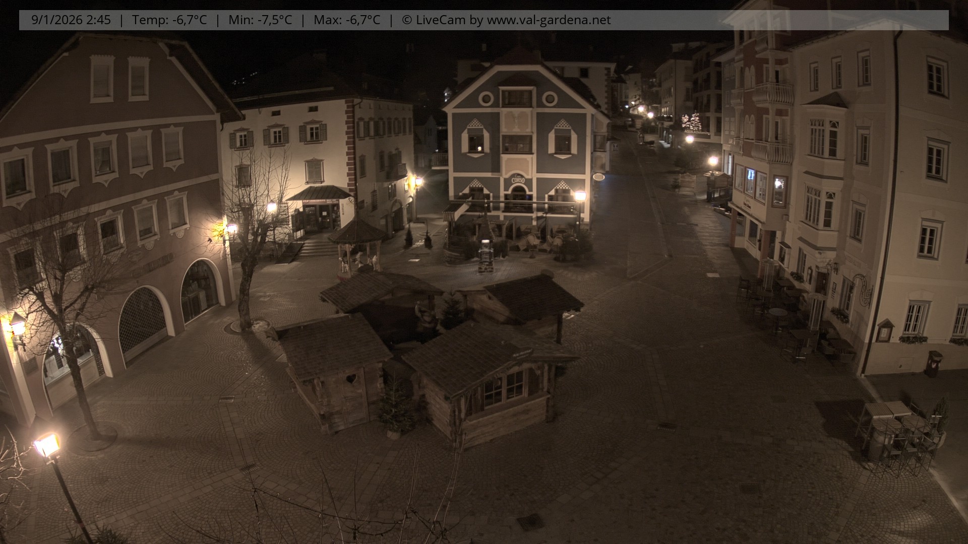 Archiv Foto Webcam St. Ulrich: Dorfzentrum