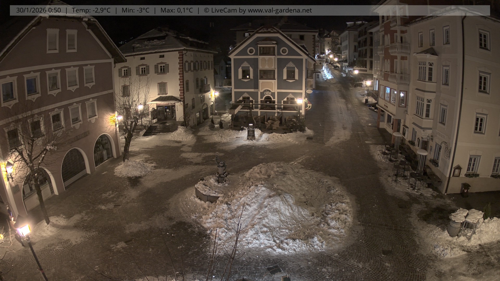 Archiv Foto Webcam St. Ulrich: Dorfzentrum