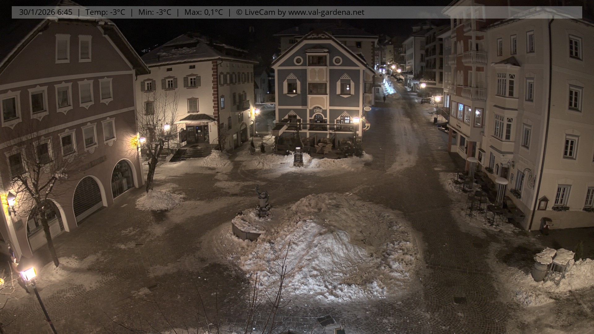 Archiv Foto Webcam St. Ulrich: Dorfzentrum