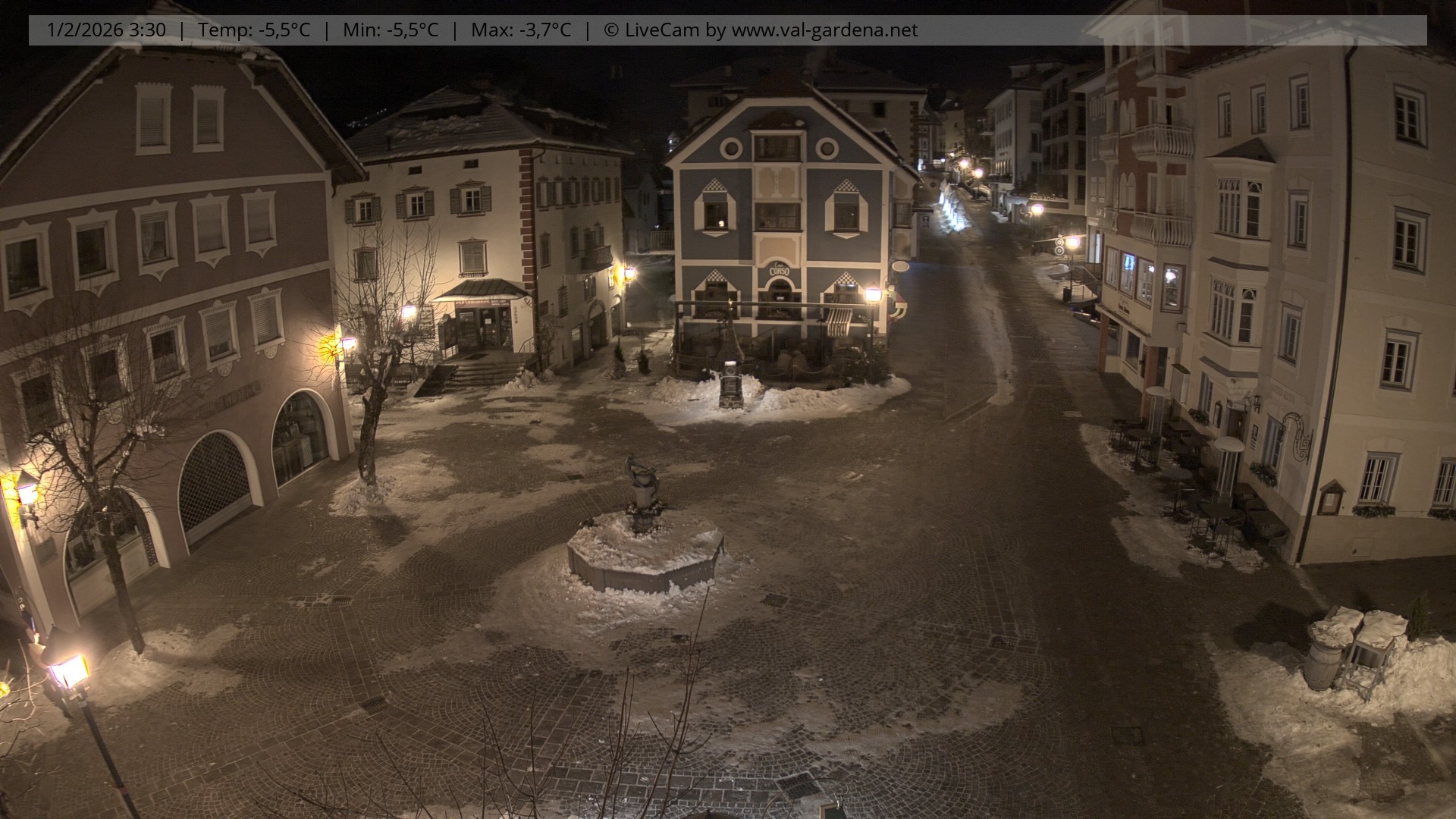 Archiv Foto Webcam St. Ulrich: Dorfzentrum