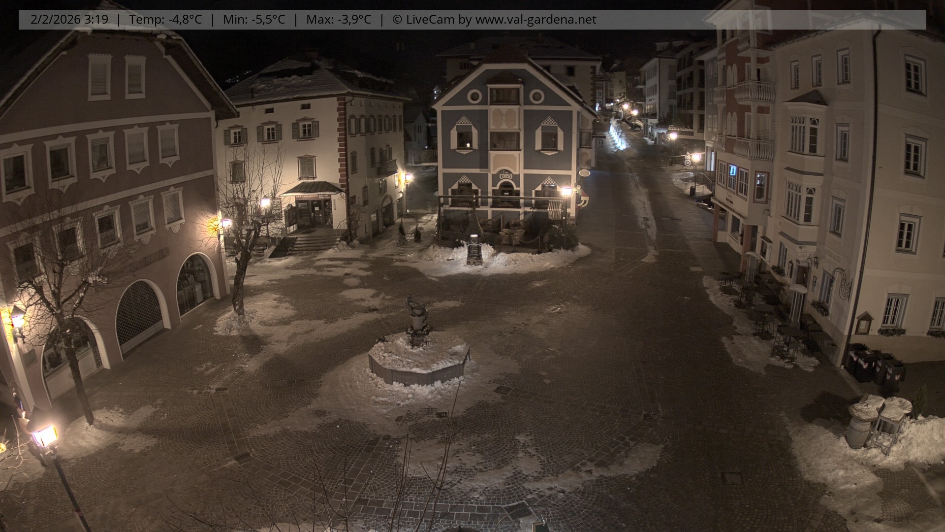 Archiv Foto Webcam St. Ulrich: Dorfzentrum