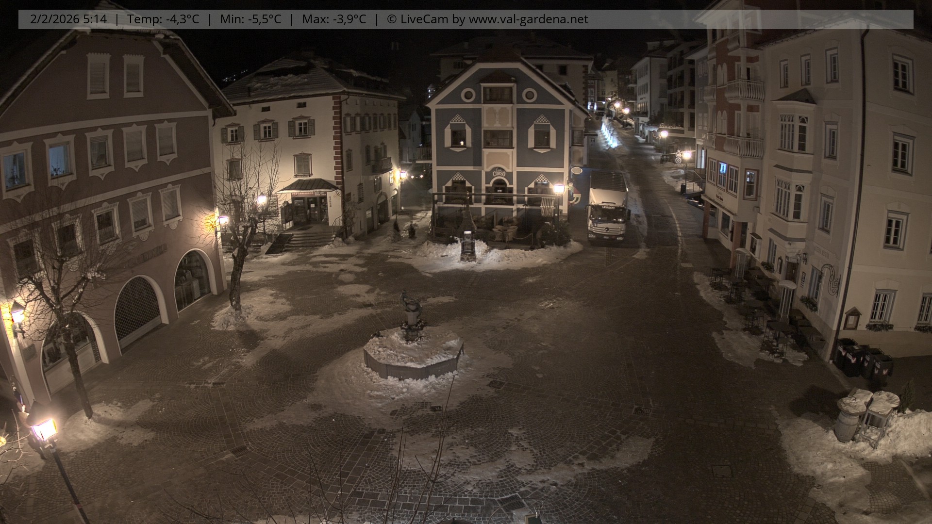 Archiv Foto Webcam St. Ulrich: Dorfzentrum