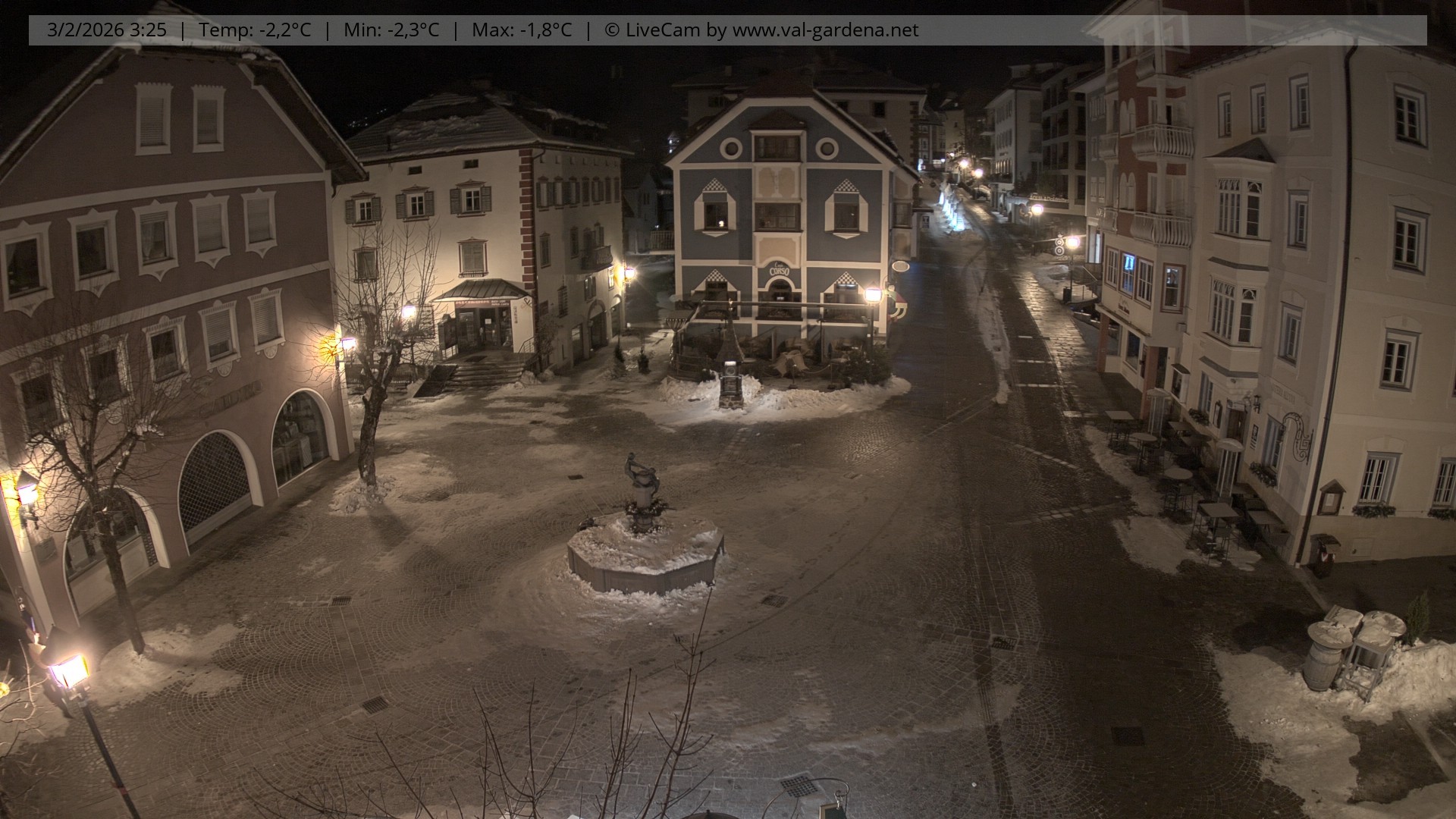 Archiv Foto Webcam St. Ulrich: Dorfzentrum