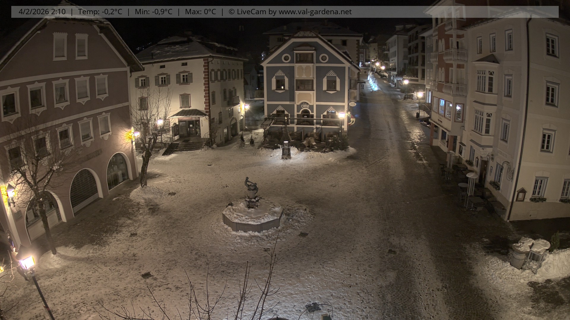 Archiv Foto Webcam St. Ulrich: Dorfzentrum