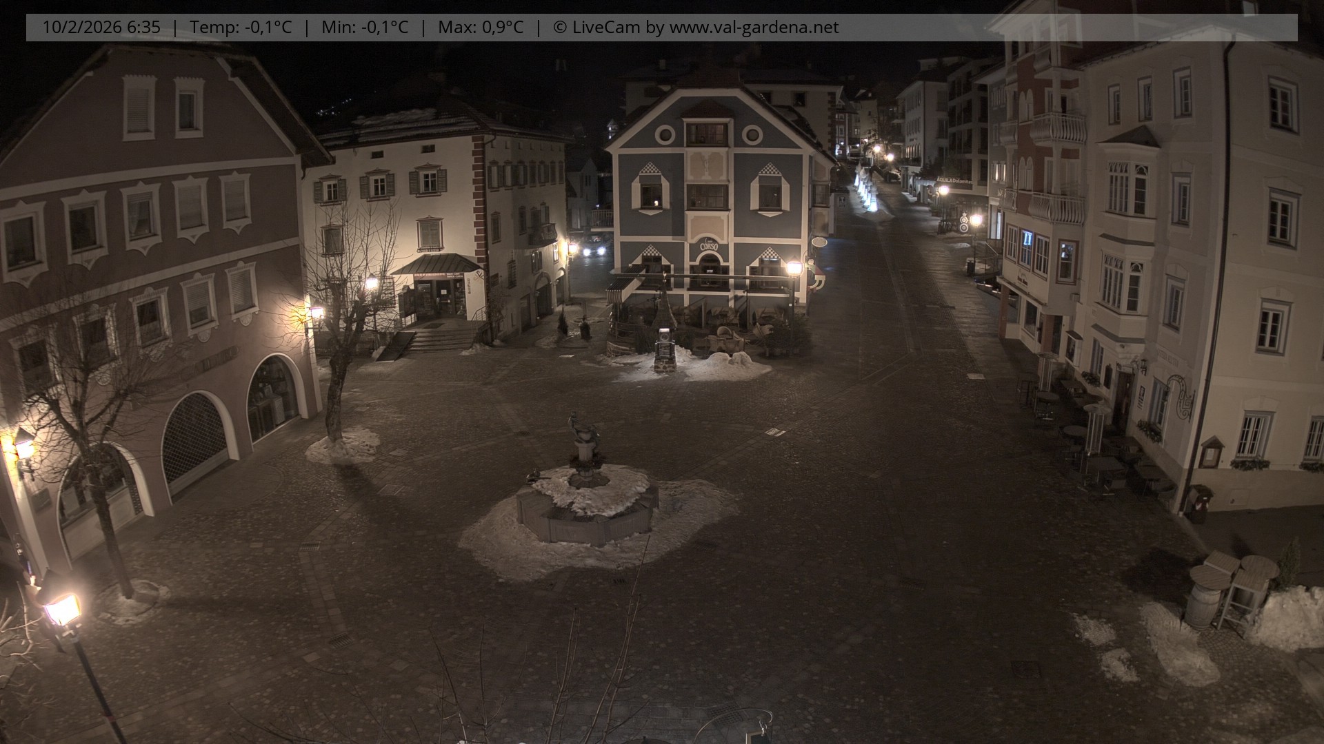 Archiv Foto Webcam St. Ulrich: Dorfzentrum