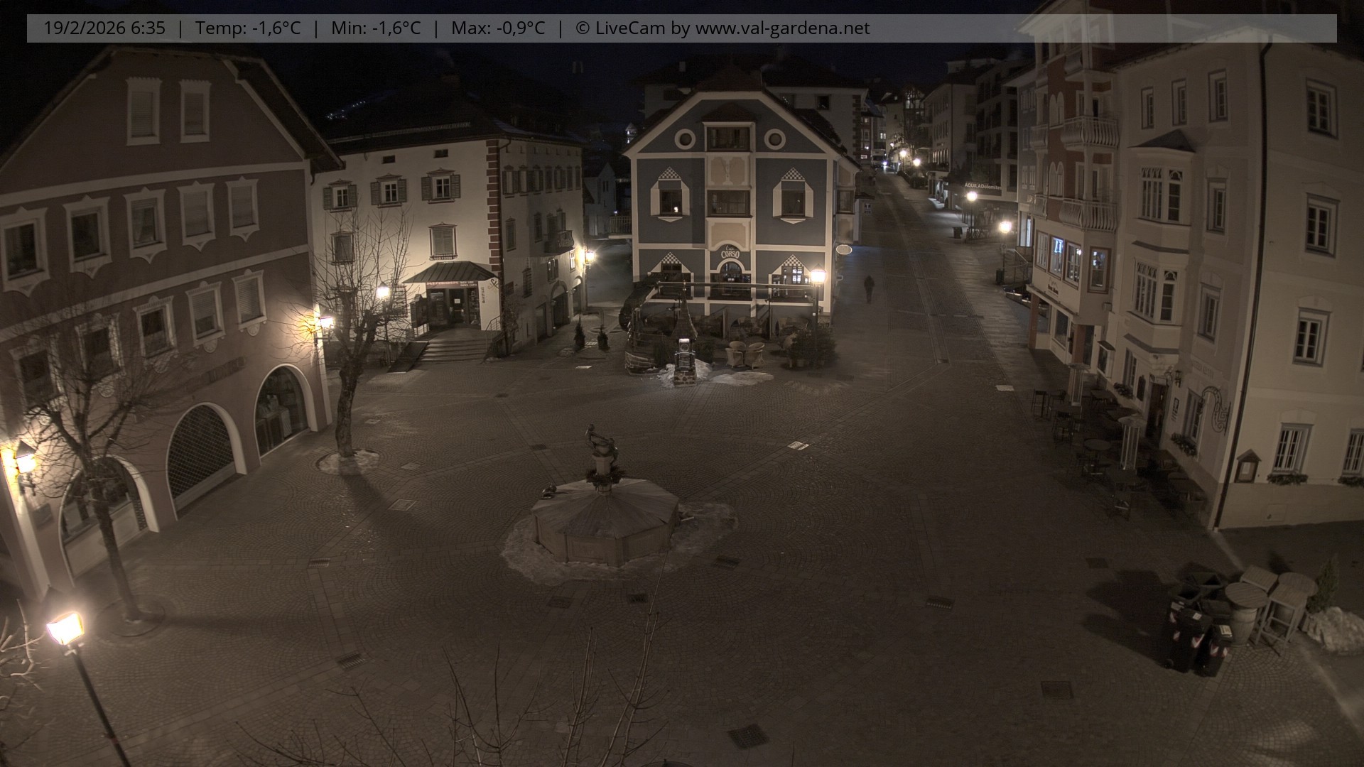 Archiv Foto Webcam St. Ulrich: Dorfzentrum