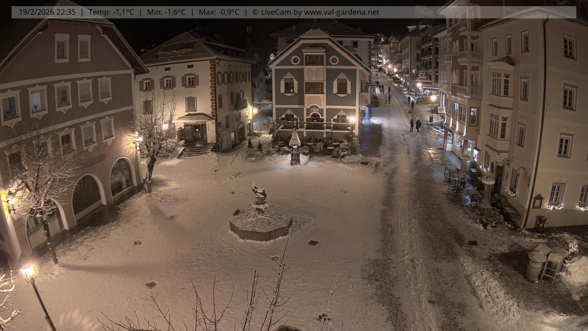 Archiv Foto Webcam St. Ulrich: Dorfzentrum