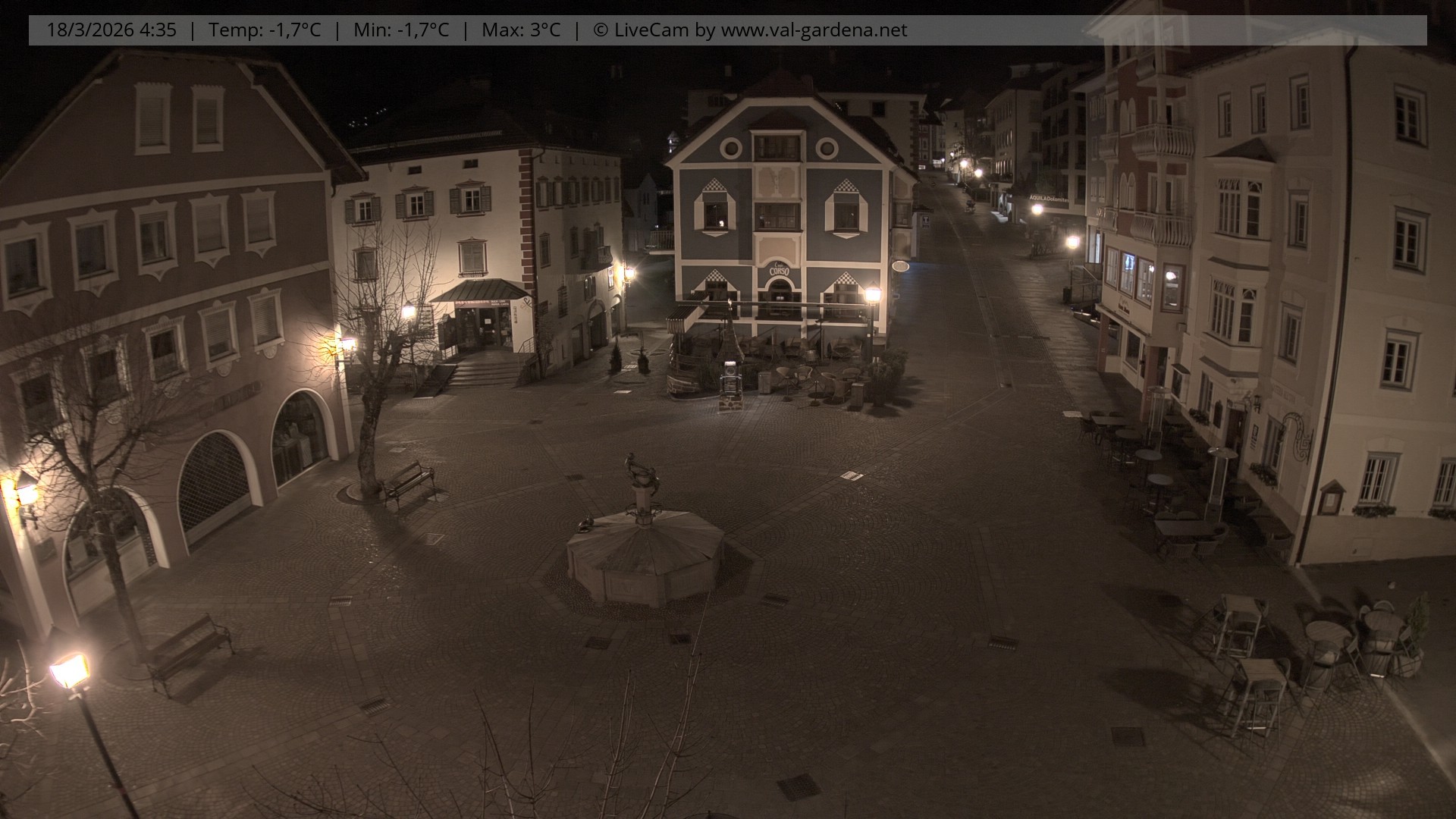 Archiv Foto Webcam St. Ulrich: Dorfzentrum