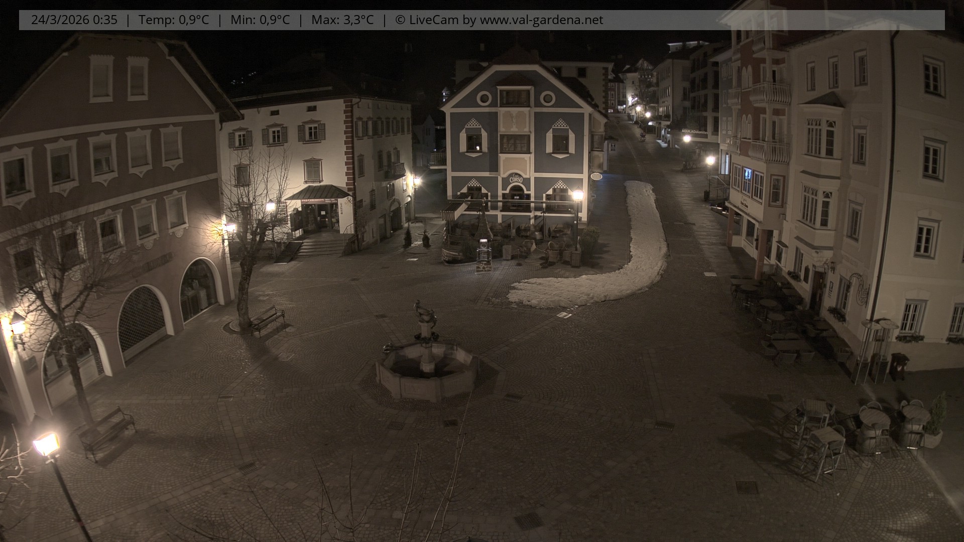 Archiv Foto Webcam St. Ulrich: Dorfzentrum
